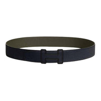 HERMES Calfskin Leather Belts Men's Blue Width: 3.8CM