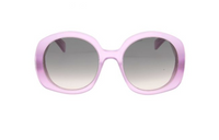 CELINE Acetate Round Sunglasses Women's Pink