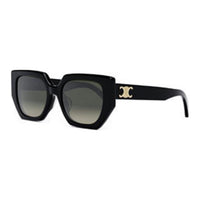 CELINE Irregular Shape Sunglasses Women's Black
