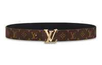 LOUIS VUITTON Diamond Leather Belts Unisex