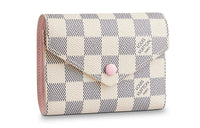 LOUIS VUITTON Victorine Canvas Wallet Women's White