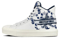 DIOR Women's Walk'N'DIOR Star Etoile High 'White Deep Blue'