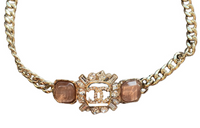 CHANEL Colored Glaze Necklaces Women's Gold