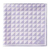 PRADA Triangle logo Scarf
