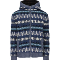 Loro Piana Zip-Up Knitted Hoodie
