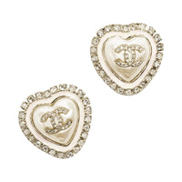 CHANEL Metal Earrings Women's Gold
