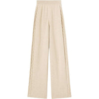 Loro Piana FW24 Casual Pants Women's Cream White