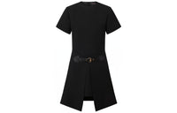LOUIS VUITTON Short-Sleeved Dresses Women's Black