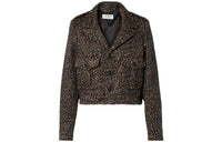 SAINT LAURENT Cropped Coats Women's Multicolor