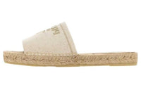 PRADA Slide Slippers Women's Beige