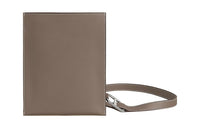 HERMES Swift Calfskin Wallet Women's 8C Gris Elephant Elephant Gray
