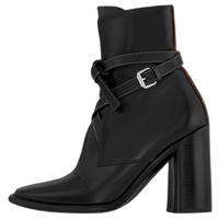 LOUIS VUITTON Berlin Ankle Boots 9.5cm Women's Black