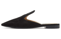PRADA Rubber Sole Abrasion Resistant Closed Toe Slippers Women's Black