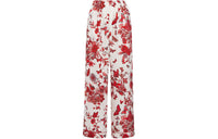 DIOR Pajama Pants Women's Red White