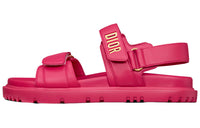 DIOR DiorActDiorAct Strap Sandals Women's Deep Red