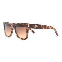 SAINT LAURENT Acetate Irregular Shape Sunglasses Women's Tortoiseshell