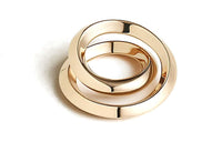 HERMES Scarf Buckle Women's Gold
