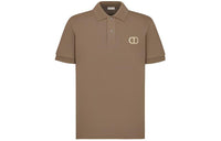 DIOR Quarterly New Products SS22 Polo Shirt Men's Brown