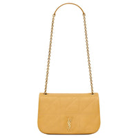 SAINT LAURENT Jamie Lambskin Crossbody Bag Shoulder Bag Women's Yellow