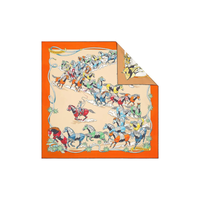 HERMES Silk Silk Scarves Women's