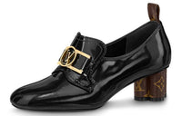 LOUIS VUITTON Swift High Heels Women's Black