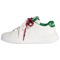 MIU MIU Low Top Skateboard Shoes Women's White Green