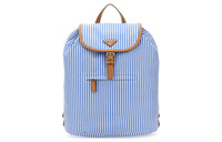 PRADA Recycled Nylon Backpack Regular Men's Blue