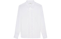 SAINT LAURENT Frill Detailed Shirt