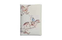HERMES CalviDuo Swift Calfskin Wallet Women's White