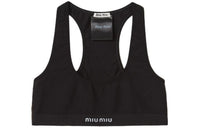 MIU MIU SS24 Sports Underwear Women's Black