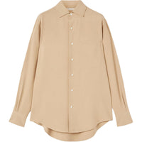 Loro Piana FW24 Shirt Women's Light Cookie Color