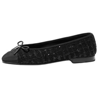 CHANEL Casual Single Shoes Women's Black