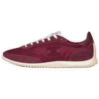 CELINE Racer Low Top Casual Shoes Women's Dark Red