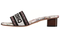 DIOR Dway Slip-Resistant Slide Slippers Women's White Pink