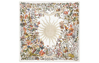 DIOR Silk Scarves Women's White