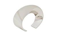 SAINT LAURENT Brass Bangles Unisex Silver