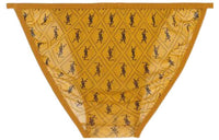 SAINT LAURENT SS22 Underpants Women's 1 Pack Yellow