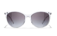 CHANEL Sunglasses Men White