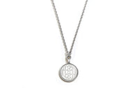 HERMES Enamel, Palladium Plated Necklaces Women's Silver