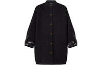 LOUIS VUITTON Signature Boxy Button-Up Coat