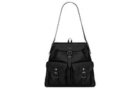 SAINT LAURENT Smooth Leather Handbags Shoulder Bags Men's Black