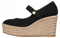 DIOR D-Doll Platform Mary Jane Shoes 9.5cm Women's Black