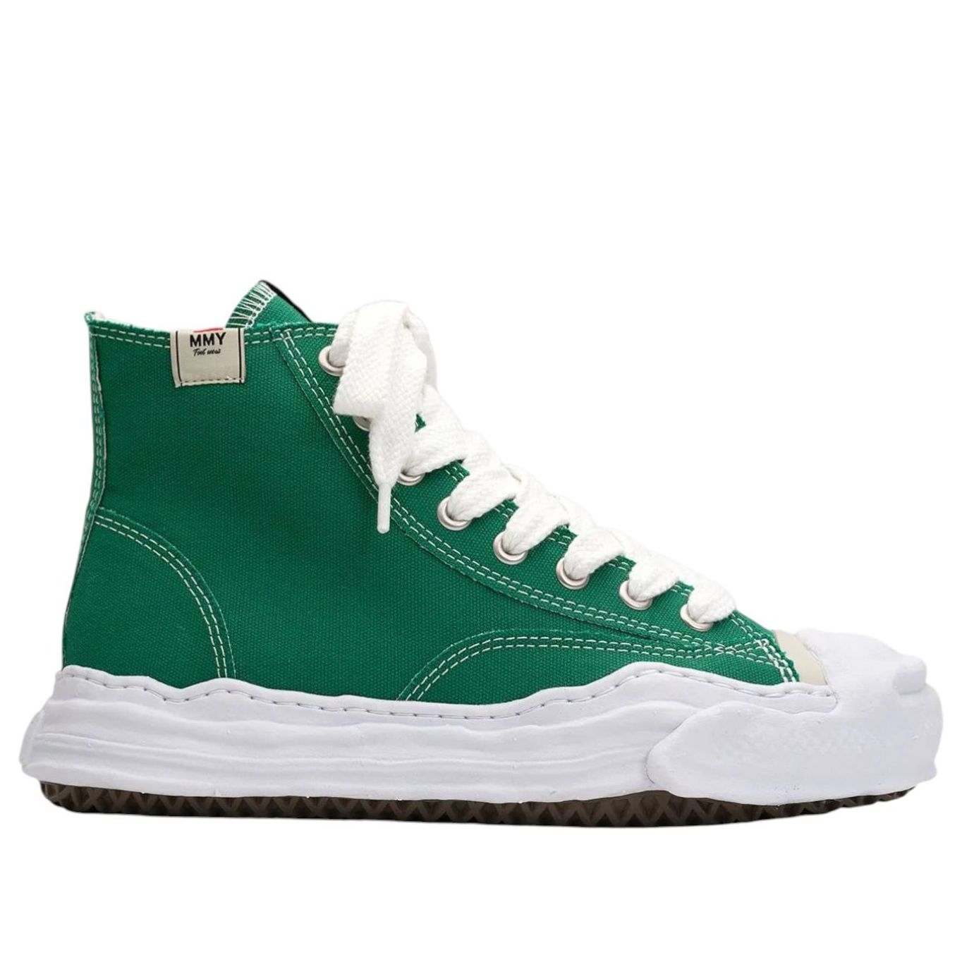 Maison MIHARA YASUHIRO Hank OG Sole Canvas High-top 'CL Green' A05FW701-CLGREEN