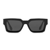 LOUIS VUITTON - Rectangular Sunglasses Men's Black