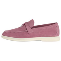 Loro Piana Summer Charms Walk Loafers Women's Light Purple