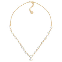 DIOR Metal Necklaces Women's Gold/Silver/White