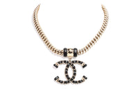 CHANEL Necklaces Women's Gold