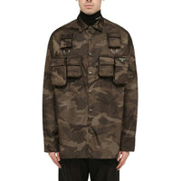 PRADA Jackets Coats Men's Brown