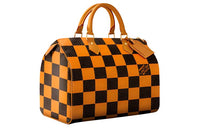 LOUIS VUITTON Speedy Leather Shoulder Bag Crossbody Bag Handbag Women's Orange