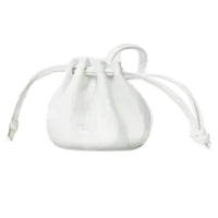 CELINE Lambskin Bag Accessory Women's White